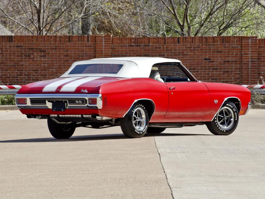  Chevrolet Chevelle SS 454 LS6 Convertible 1970 года  (фото 34 из 42)